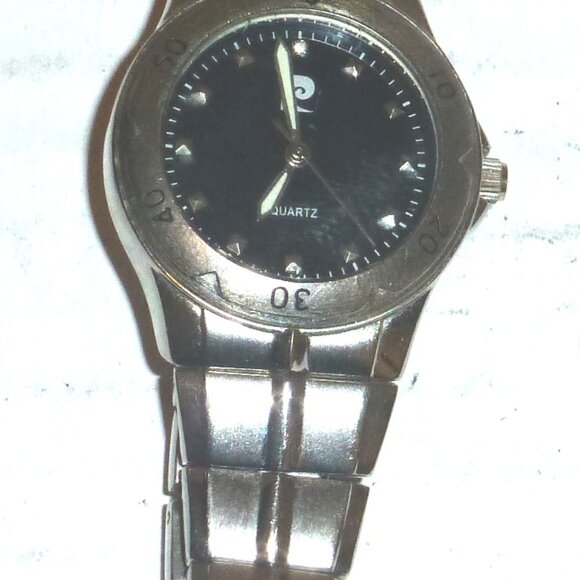 Pierre Cardin VPC4347WB Women's Analog Quartz Silver Tone Wristwatch UNTESTED - Picture 7 of 14